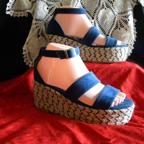 Nalho suede platform espadrilles 7 - Picture 2 of 8